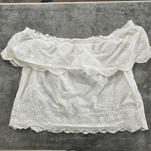 American Eagle off the shoulder blouse